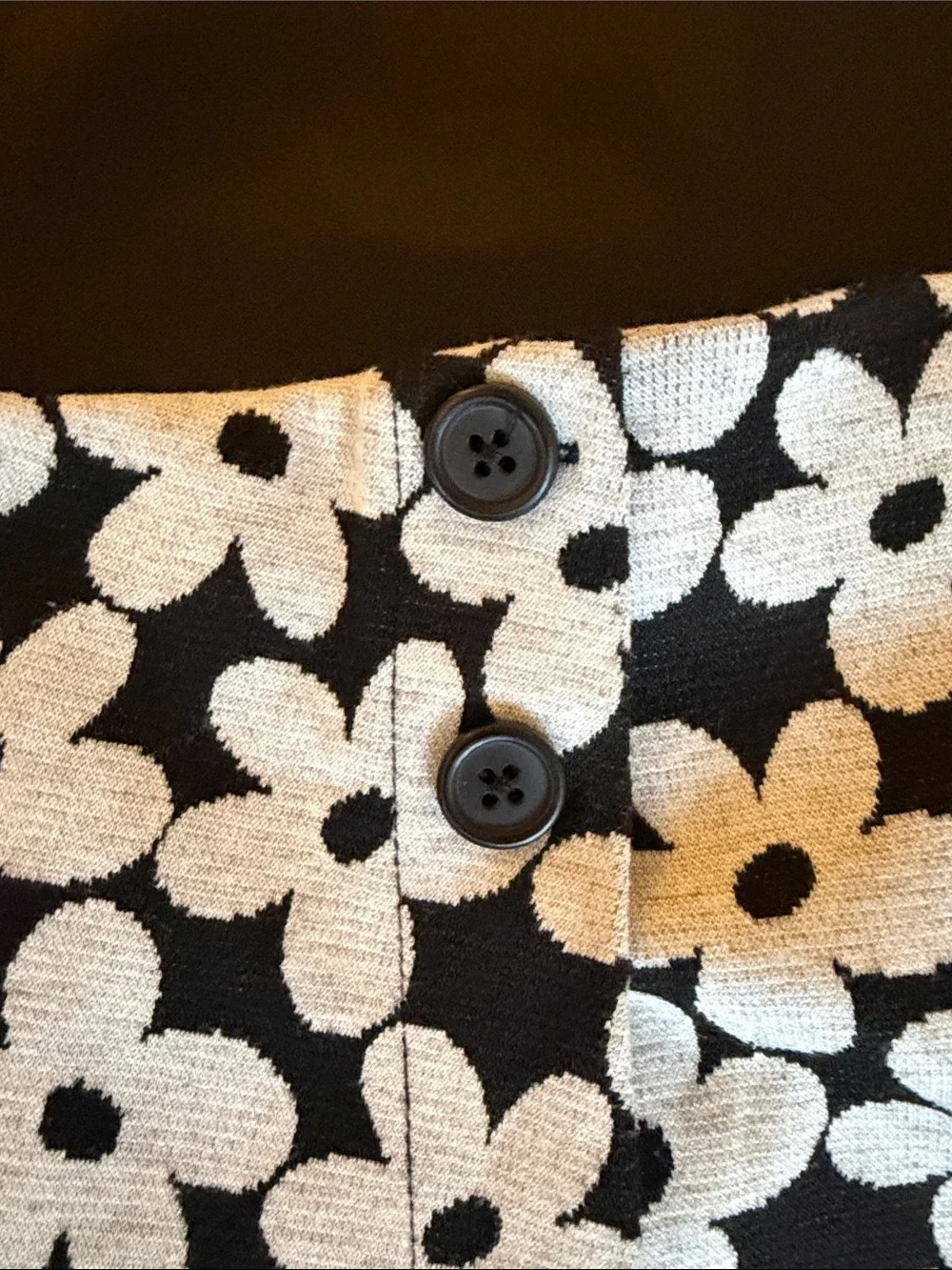 Matching Daisy Floral Lounge Skorts Bundle Pink & Black Girls Pull-On Skorts